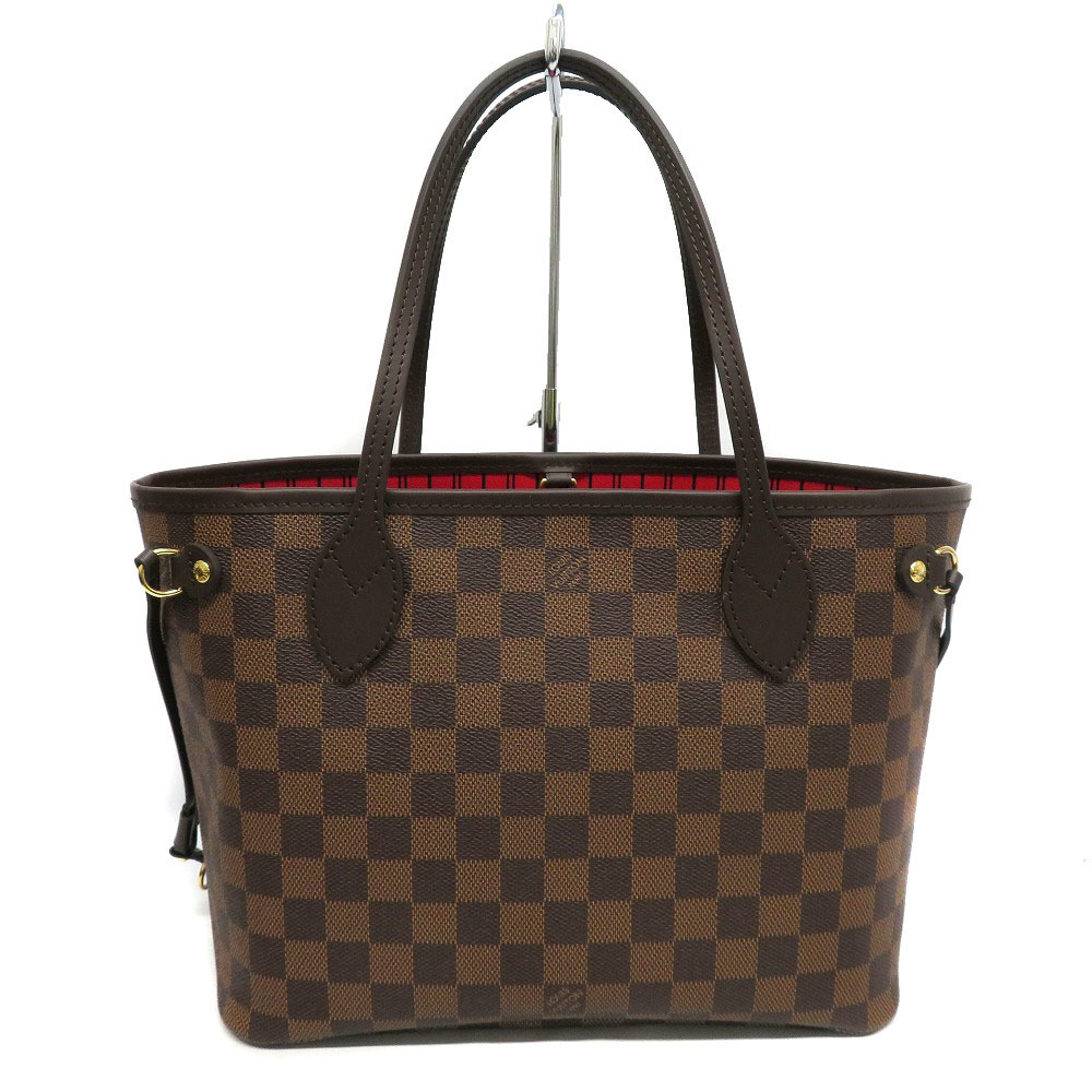 Louis Vuitton Neverfull PM Tote Bag Damier Brown - Picture 2 of 15